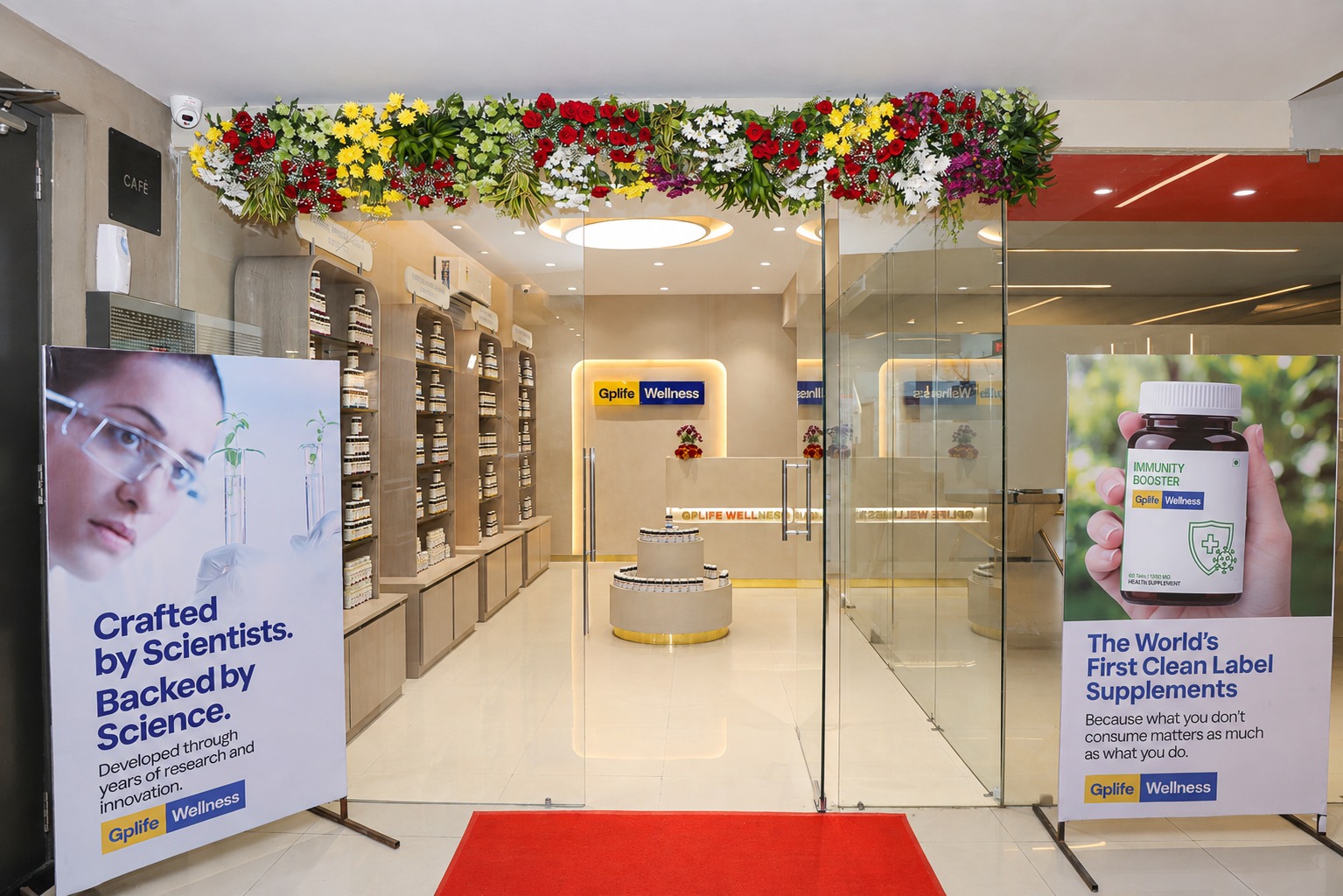 Gplife Healthcare and Wellness Modern Retail Franchise Store