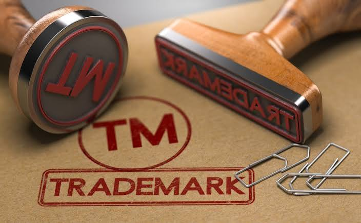 Real trademark registration certificate