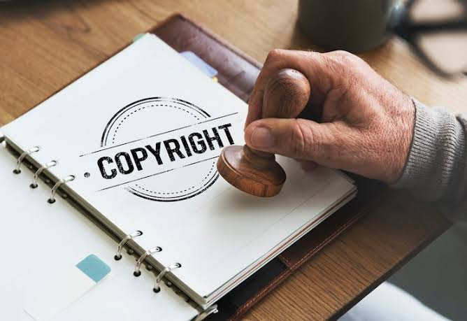 Real copyright registration certificate